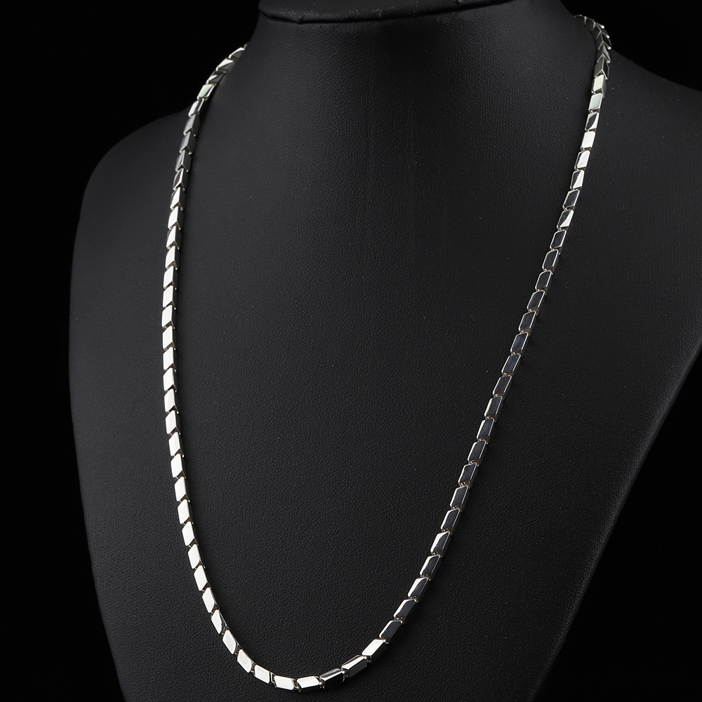 925실버체인목걸이 대나무 순은necklace 남자실버목걸이 줄 - 상세 이미지 3