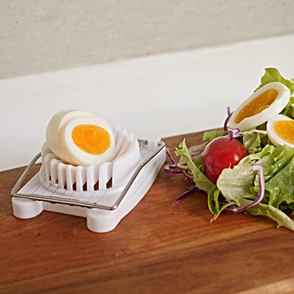 에그커터 삶은 달걀 구운 계란 요리 예쁘게 모양내기 썰기 자르기 칼 슬라이서 커팅기