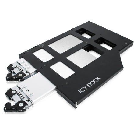 ICY DOCK MB852M2PO-B ODD 9.5mm 베이용 2X NVMe M.2 하드랙