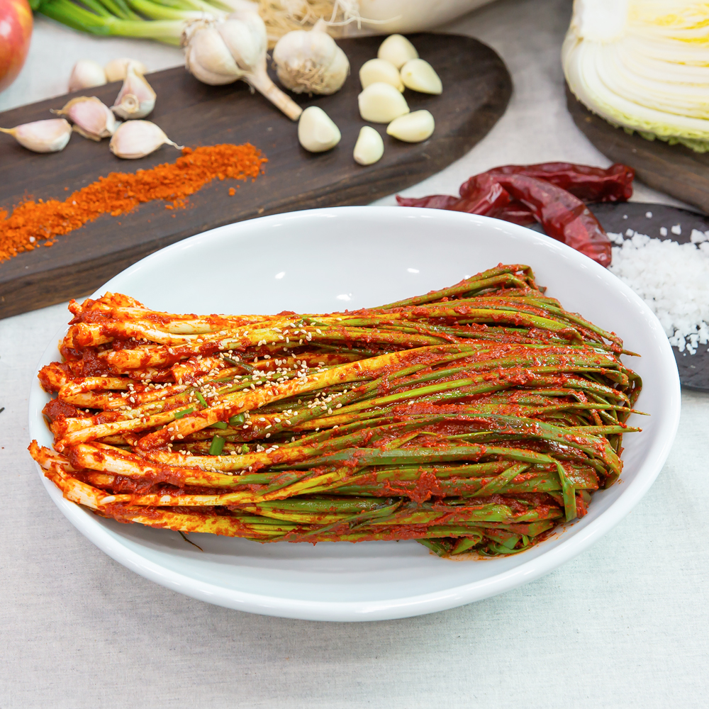 빛고을김치 파김치 1kg 당일생산 국산 전라도김치 별미 HACCP 깊고 진한 감칠맛 이어온 - 상품 이미지