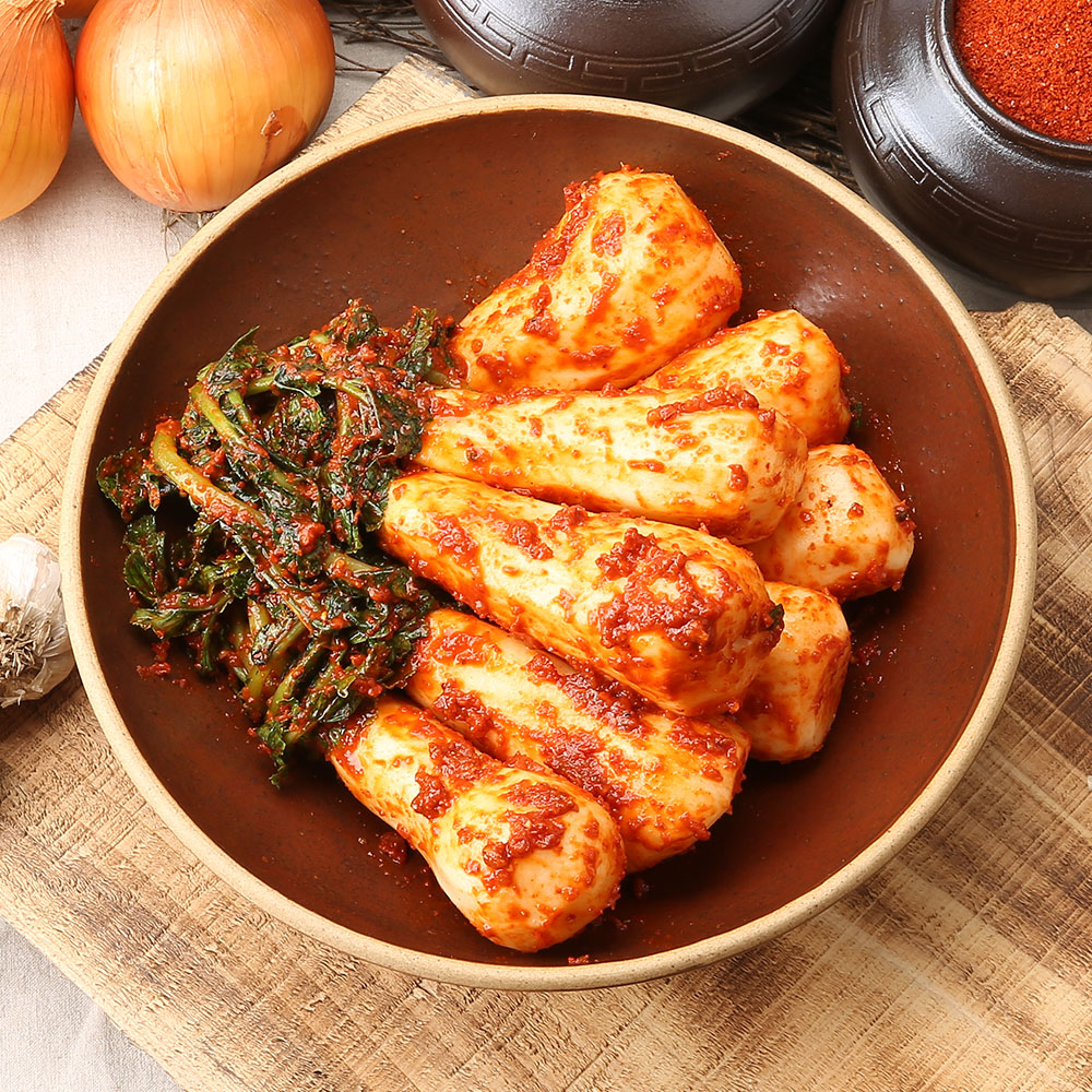 빛고을김치 전라도 총각김치 3kg 당일생산 국산 아삭아삭 깊고 진한 양념 이어온 비법젓갈