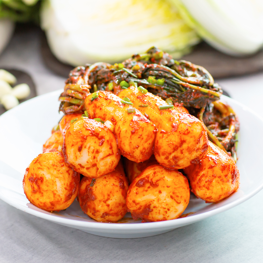 빛고을김치 전라도 총각김치 3kg 당일생산 국산 아삭아삭 깊고 진한 양념 이어온 비법젓갈 - 상세 이미지 2