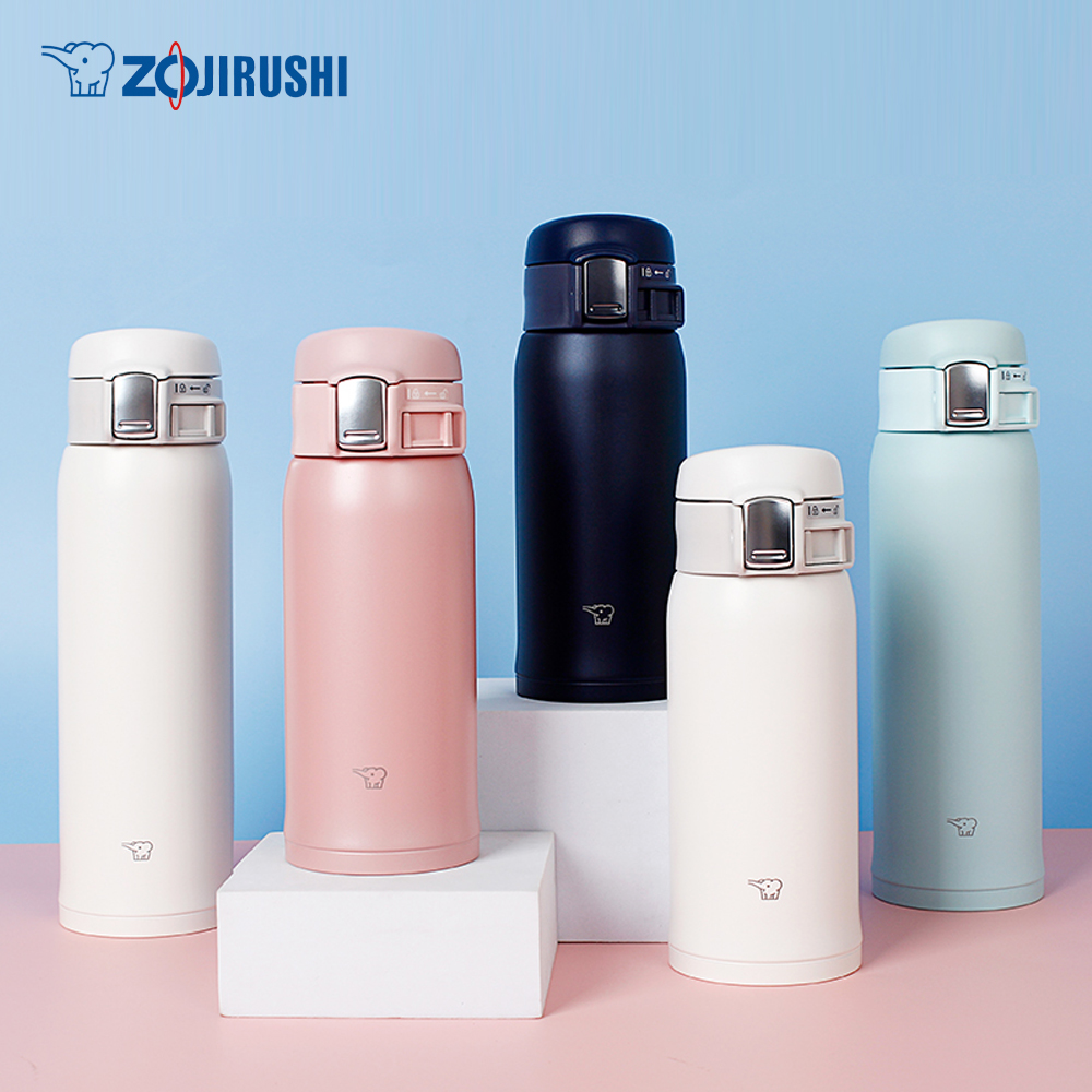 조지루시 초경량 원터치 보온병 보냉 텀블러 600ml 학생 골프 모카 - 상세 이미지 4