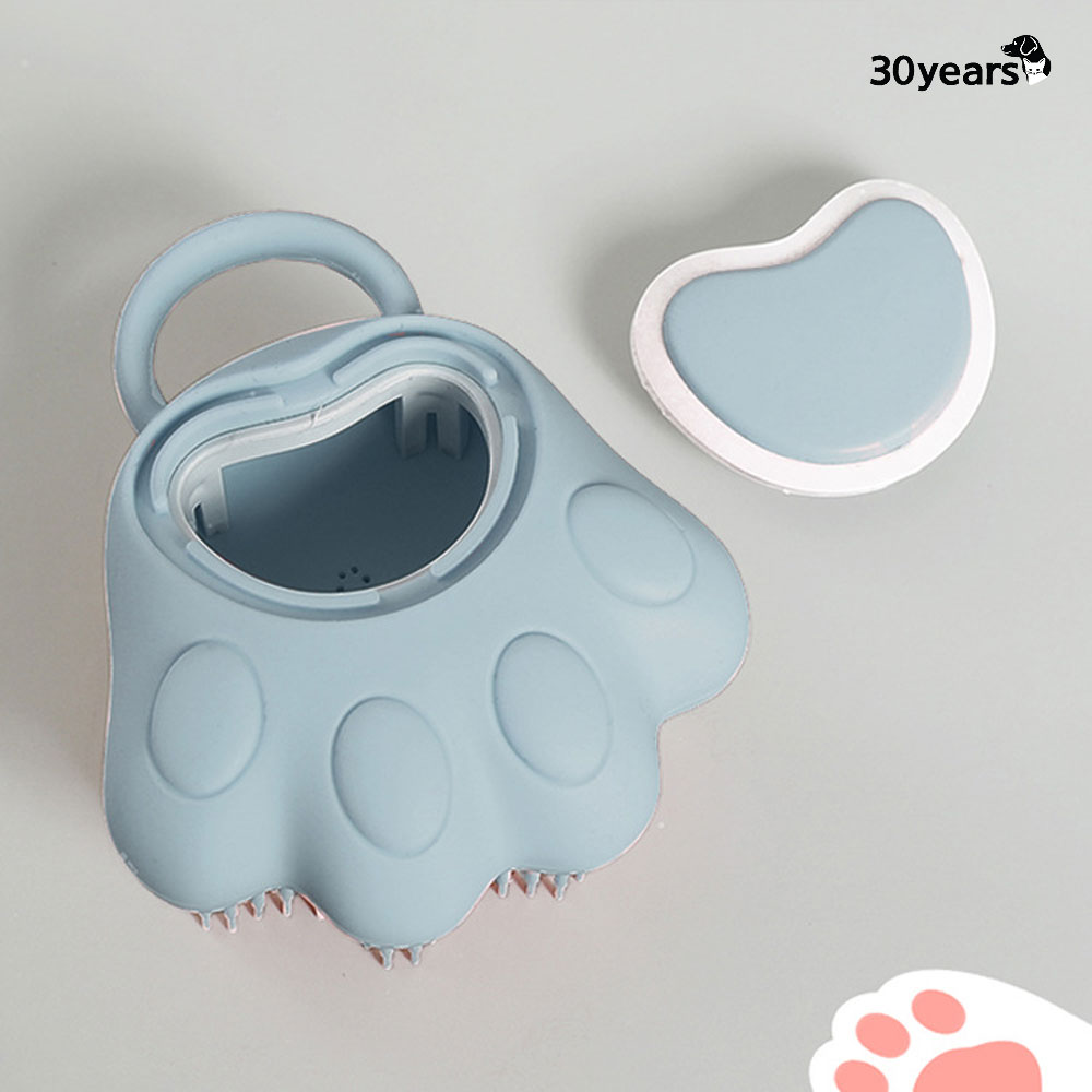 강아지 고양이 목욕솔 샤워브러쉬 샴푸브러쉬 실리콘빗 소프트형