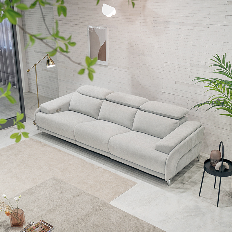 페다 네스트 아쿠아텍스 패브릭 양방향 리클라이너 소파 4인용