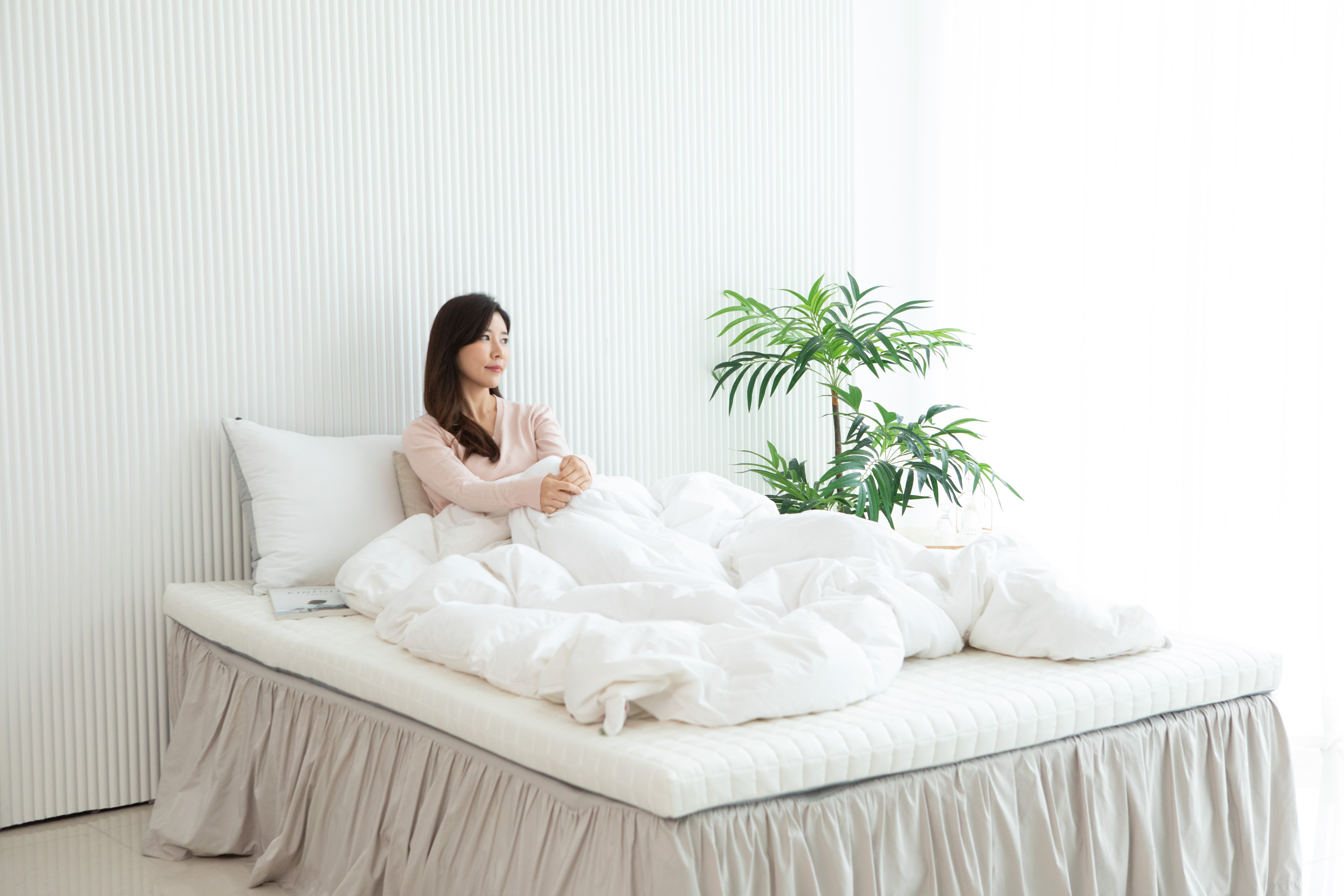 스노우토퍼 접이식 메모리폼 토퍼 거실매트리스 퀸 Q 7cm