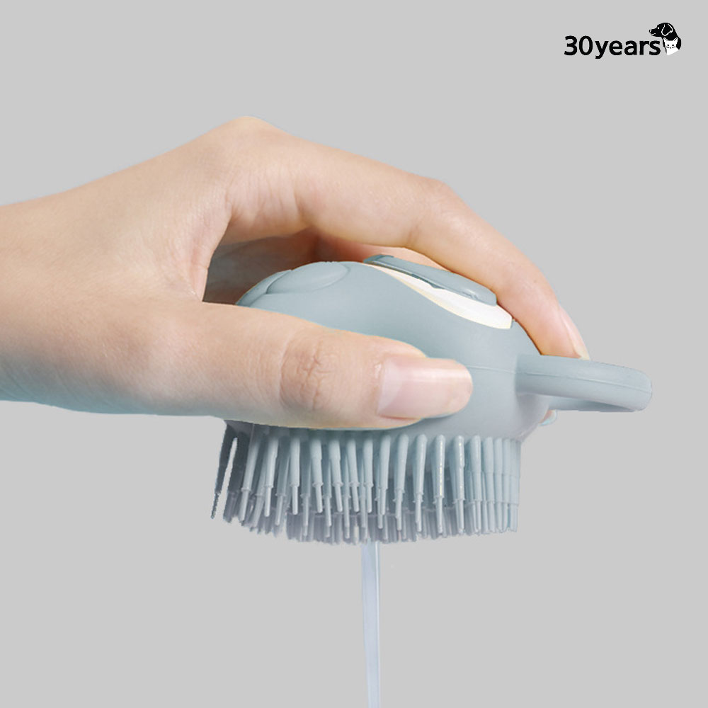 강아지 고양이 목욕솔 샤워브러쉬 샴푸브러쉬 실리콘빗 소프트형