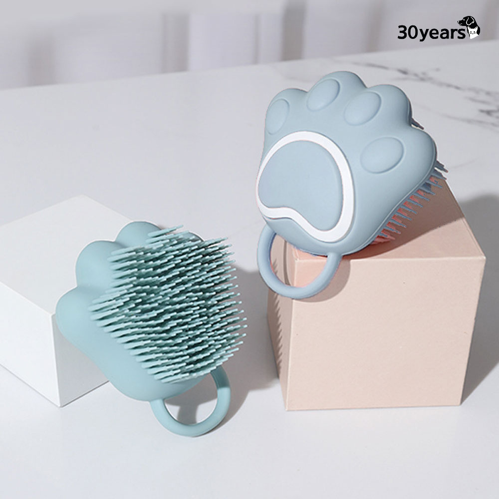 강아지 고양이 목욕솔 샤워브러쉬 샴푸브러쉬 실리콘빗 소프트형
