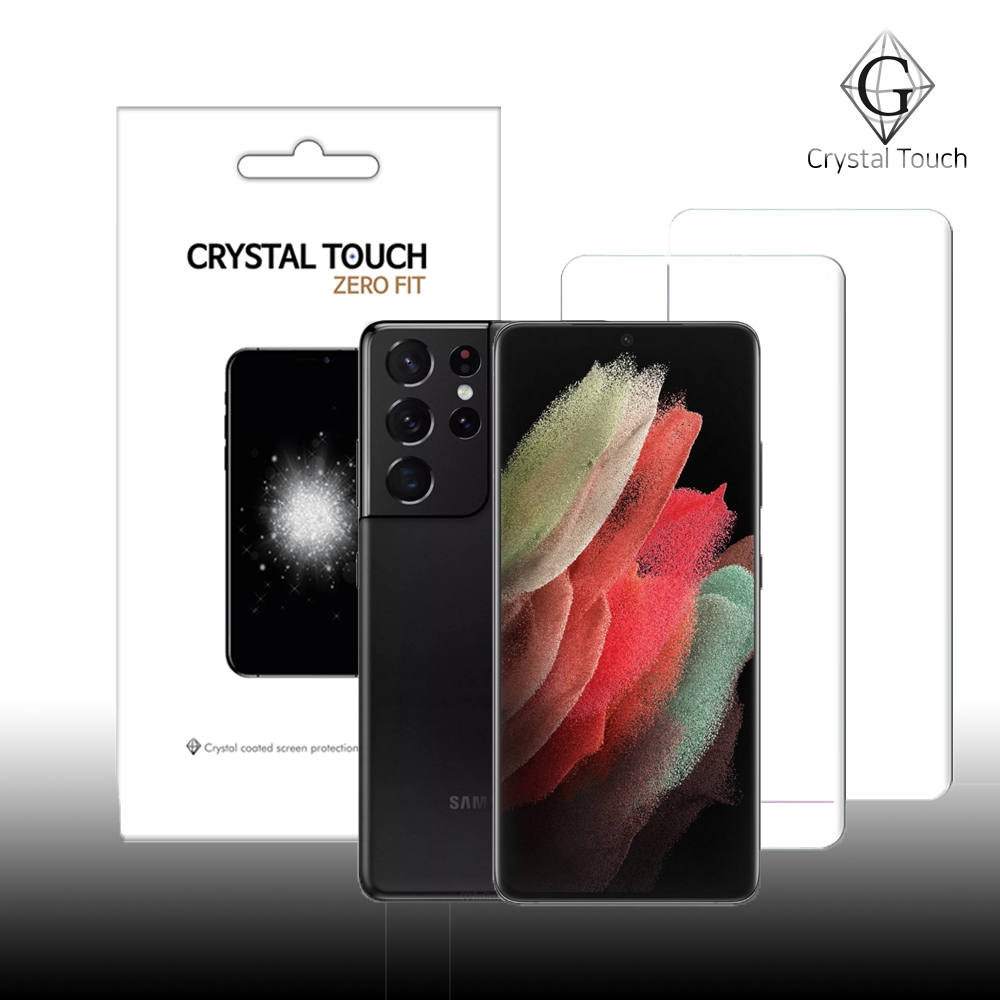 크리스탈터치 갤럭시 S21 울트라 제로핏 3D 풀커버 액정보호필름 제품 이미지
