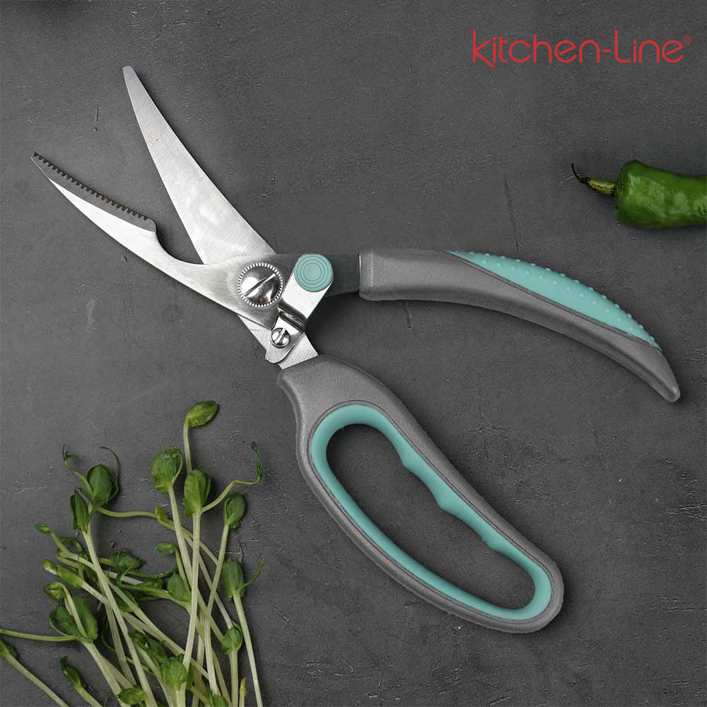 키친라인 뼈가위 멀티가위 주방가위 꽃게 - 상세 이미지 4