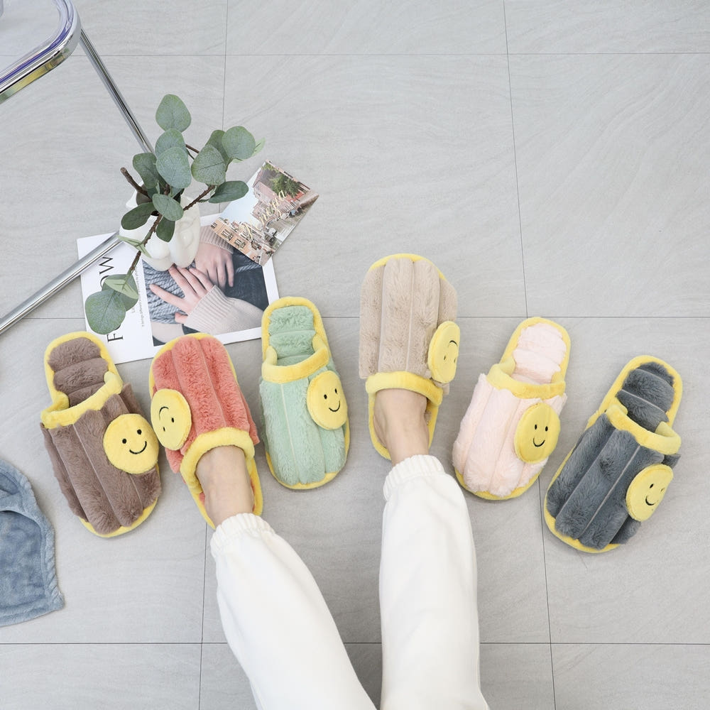 노리스 겨울 털실내화