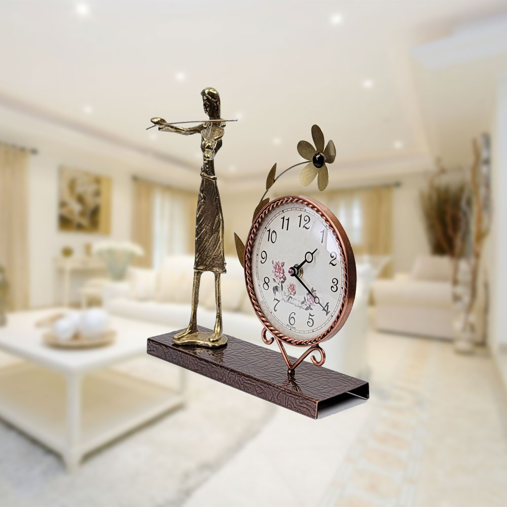 침실시계 탁상 침대 엔틱 인테리어 시계 - 상세 이미지 3
