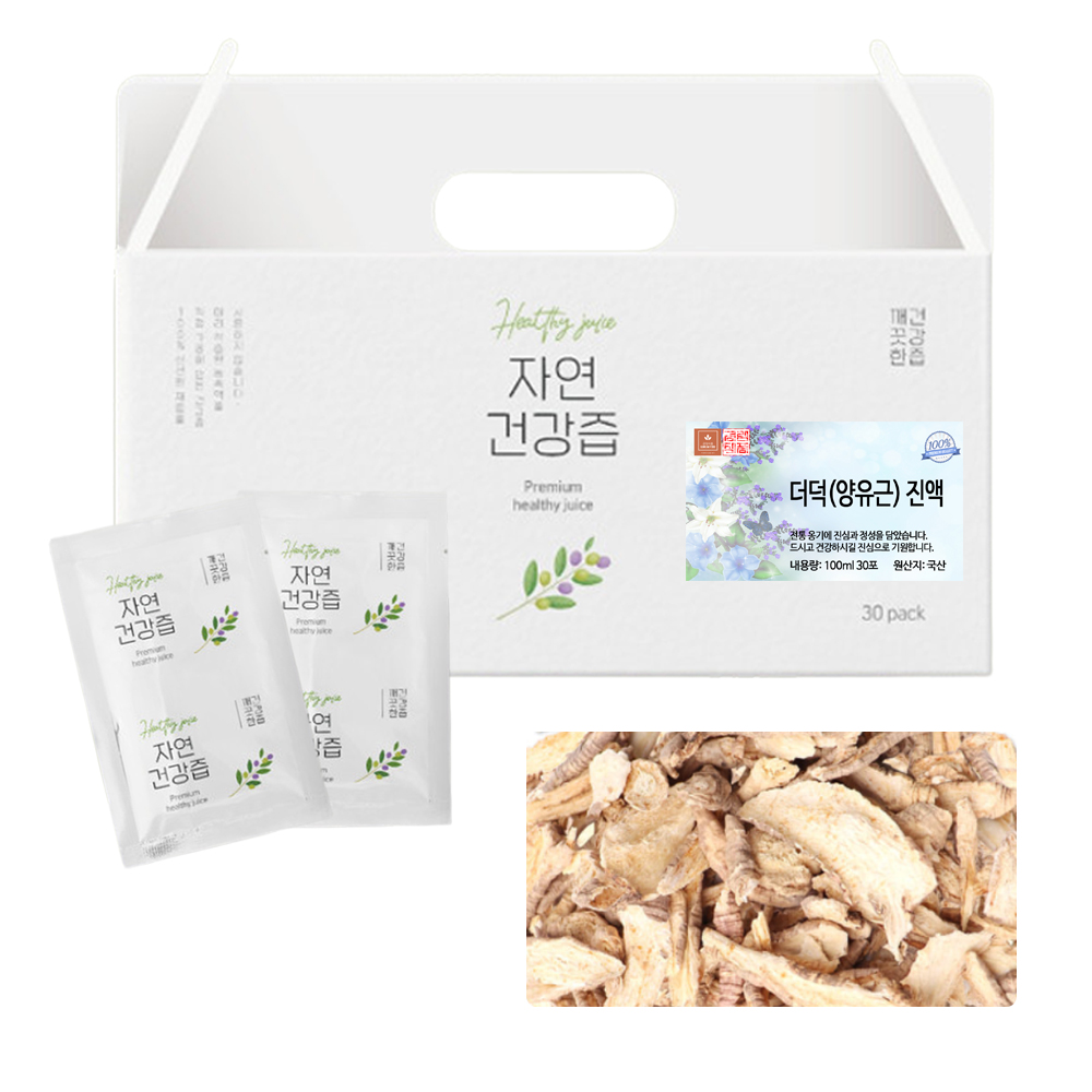국산 더덕 양유근 차 건강즙 진액 엑기스 액기스 100ml 30개입 제품 이미지