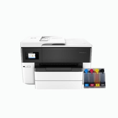 HP HP Officejet Pro 7740 무한잉크 복합기 (병행수입) + 휘슬러 무한공급기 [1000ml]