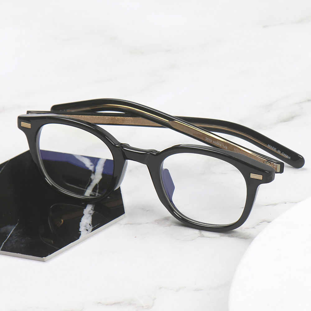 블루라이트차단 안경 사각 투명 뿔테 안경테 남자 여자 검정 얼굴형에맞는