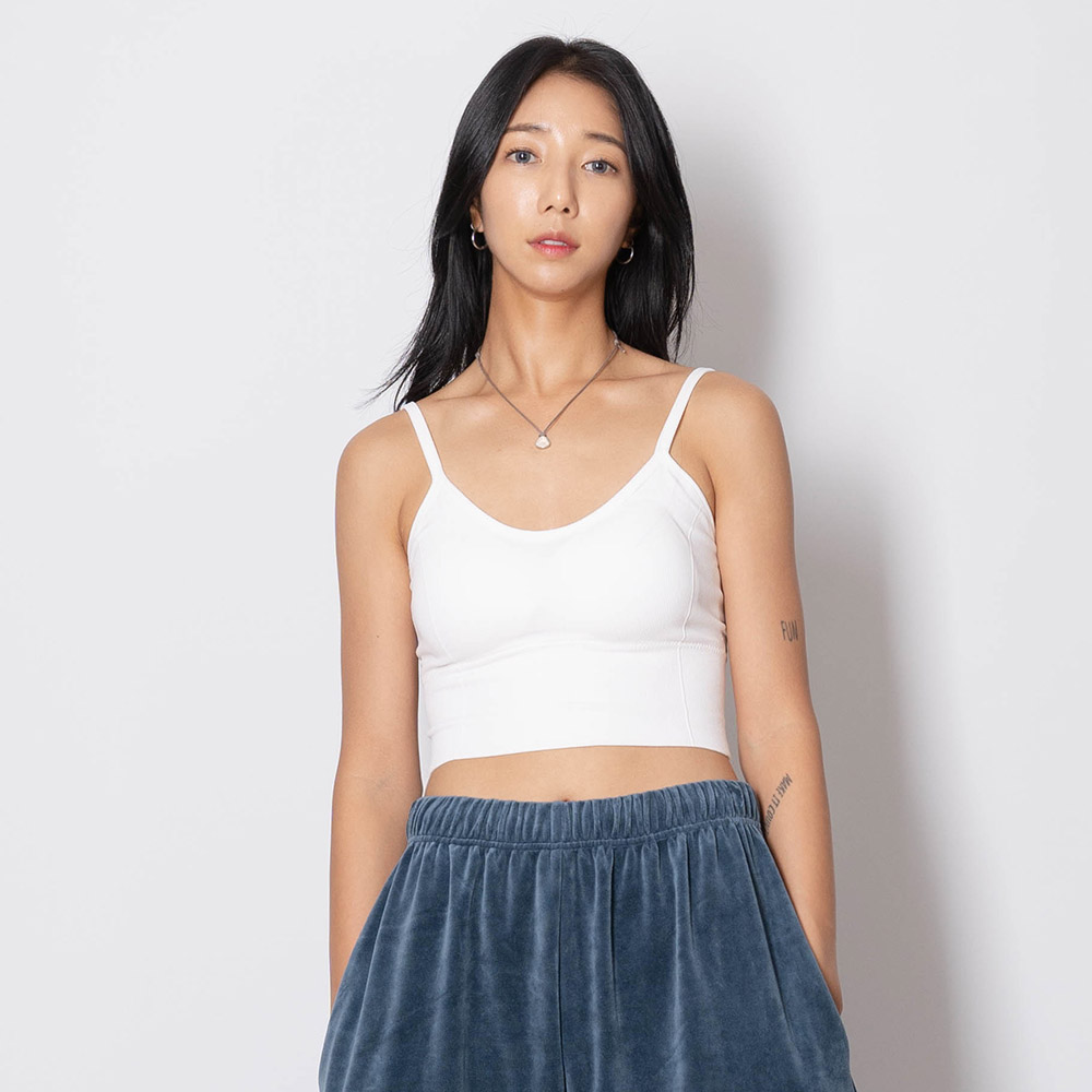 유주얼 노와이어 요가 브라탑 나시 편한 브라렛 요가탑 이미지 7