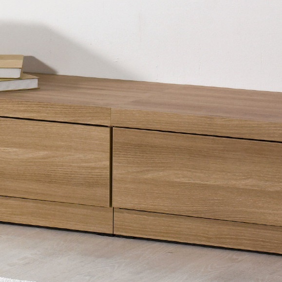 모던 티비 다이 2700 화이트 거실장 75인치 티비거실장 오디오 장 얇은 낮은 티브 장식장