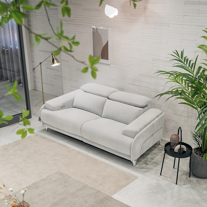 페다 네스트 아쿠아텍스 패브릭 리클라이너 3인용 소파