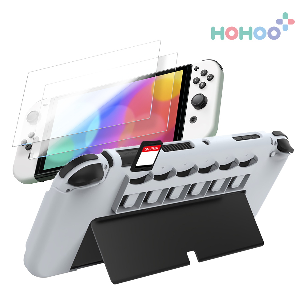 (액정셋트) 닌텐도 스위치 OLED케이스 카드칩케이스 수납 커버 - 상세 이미지 3