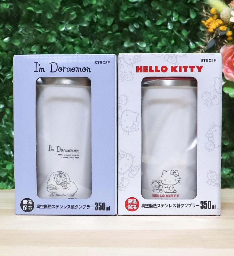 스케이터 산리오 캐릭터 진공 단열 커피 텀블러 350ml (키티 / 도라에몽) - 주방·식기 - 하카타몰