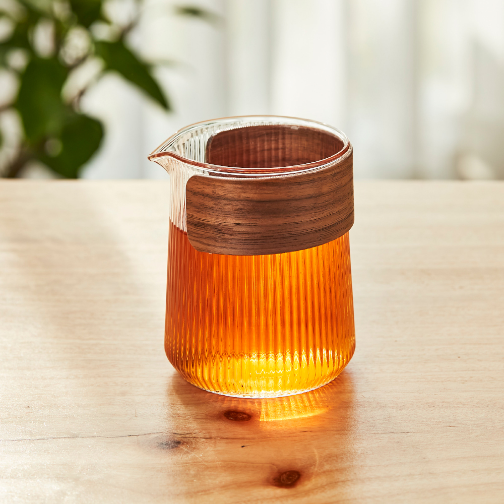 우드핸들컵 공도배 주전자 내열유리 티포트 티팟 차내리는 차우리는도구 차그루