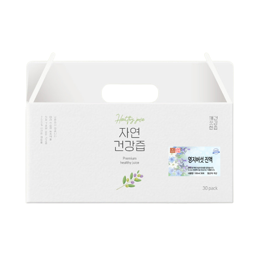 국산 영지버섯 즙 차 건강즙 진액 엑기스 액기스 100ml 30개입 이미지 2