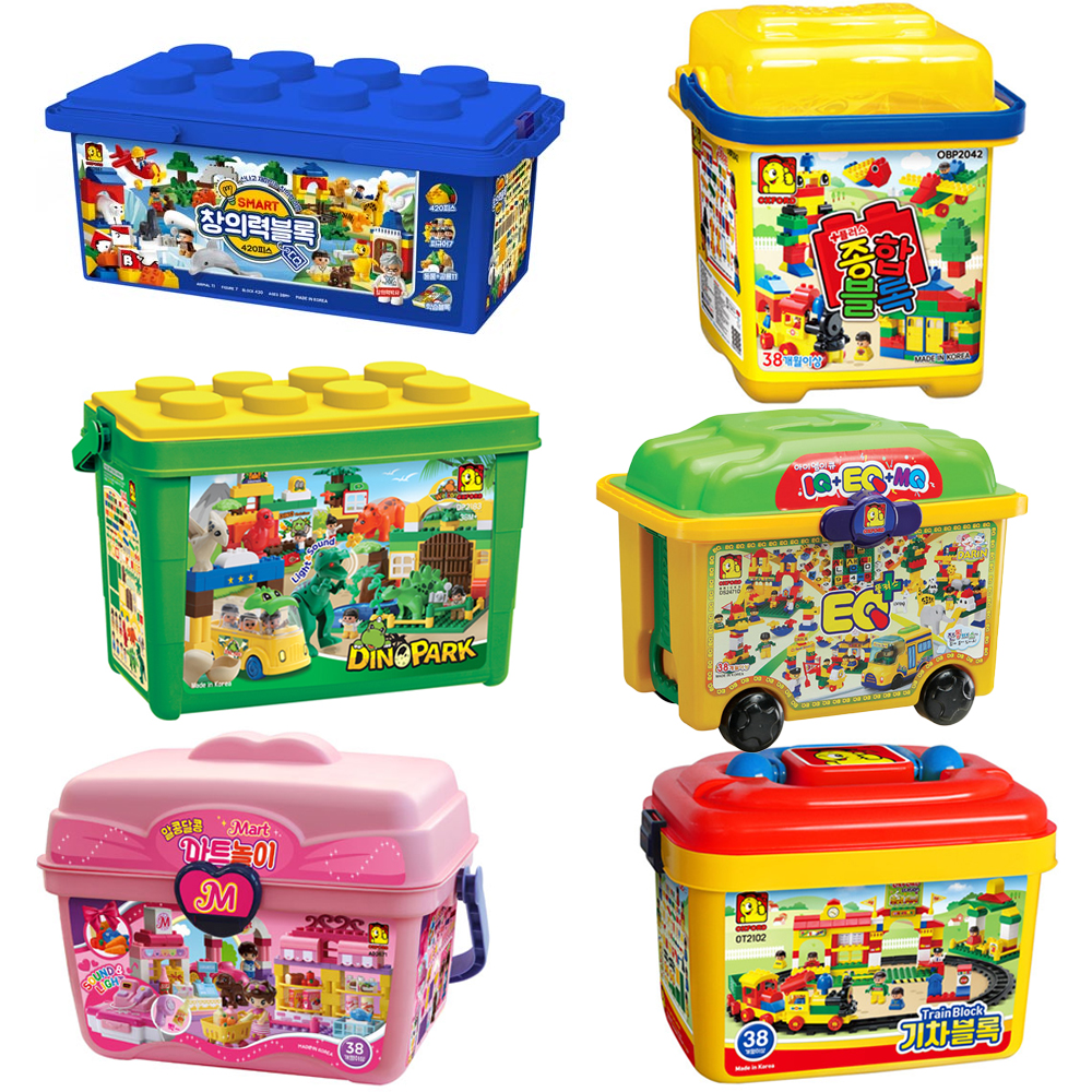 아기 옥스포드 토들블럭 스마트 창의력 102p 돌 두돌 유아 장난감 선물