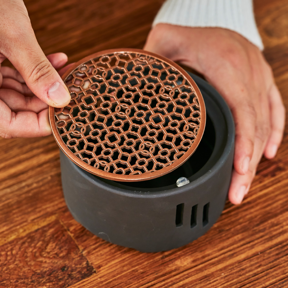 티워머 티팟 도자기 차주전자 차그루 모던 블랙