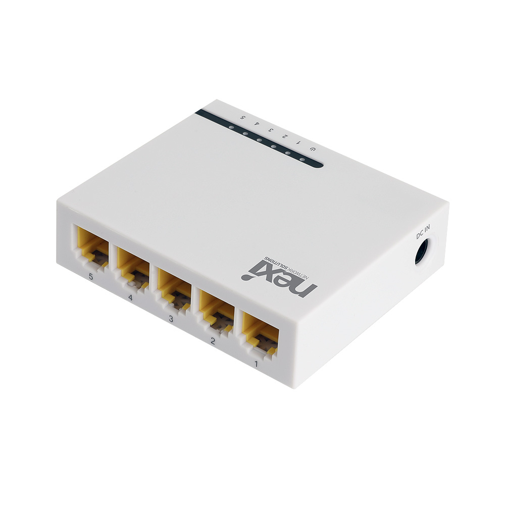 넥시 5포트 스위칭허브 NX-S1005N NX1211 - 상세 이미지 3