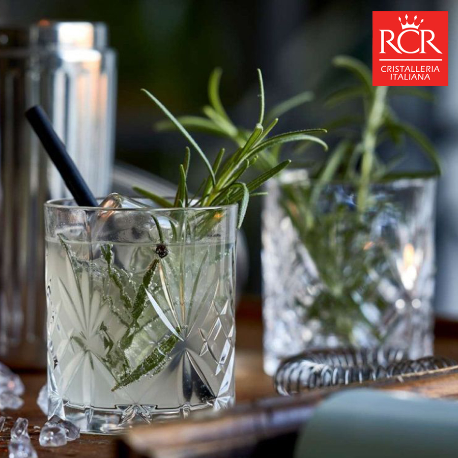 RCR 크리스탈 위스키잔 고급 술잔 선물세트 6P 310ml, 6개, 멜로디아 언더락잔