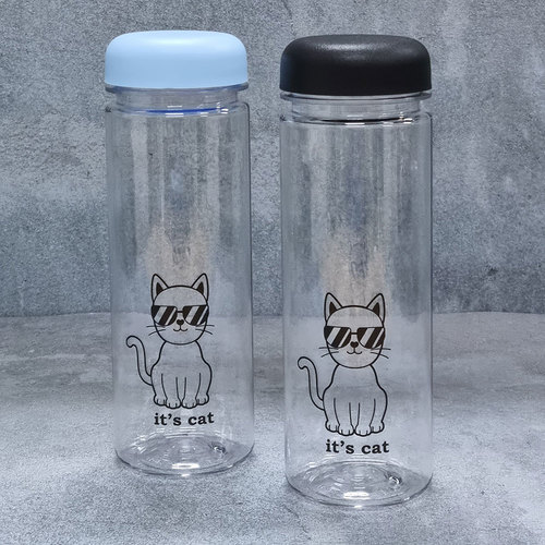 잇츠캣 트라이탄보틀 500ml 캐릭터 휴대용 트라이탄 물병 - 상품 이미지