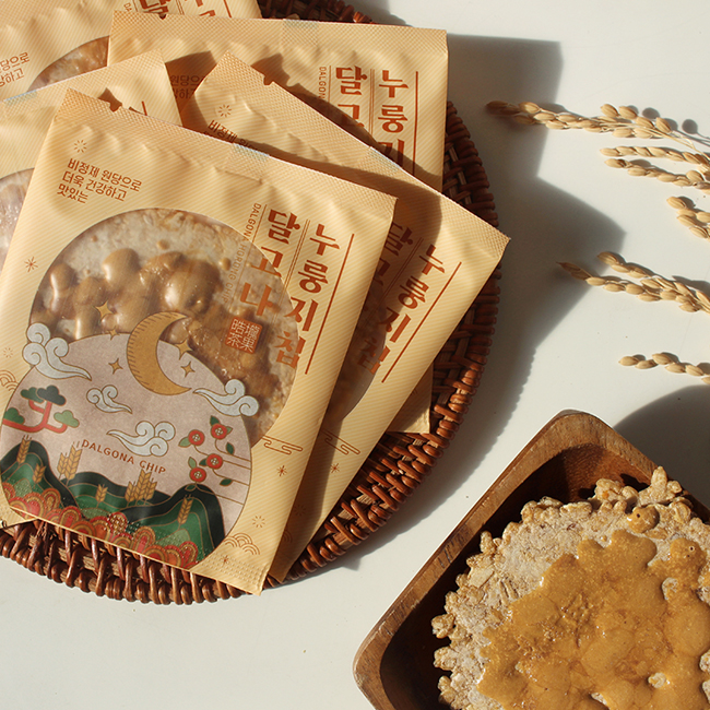 풍심당 호롱칩 달고나 누룽지칩 (12개입)