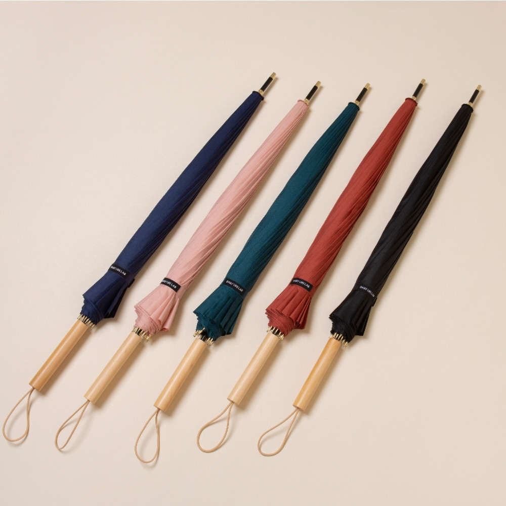 파스텔 장우산 답례품 자동 대형 튼튼한 큰우산