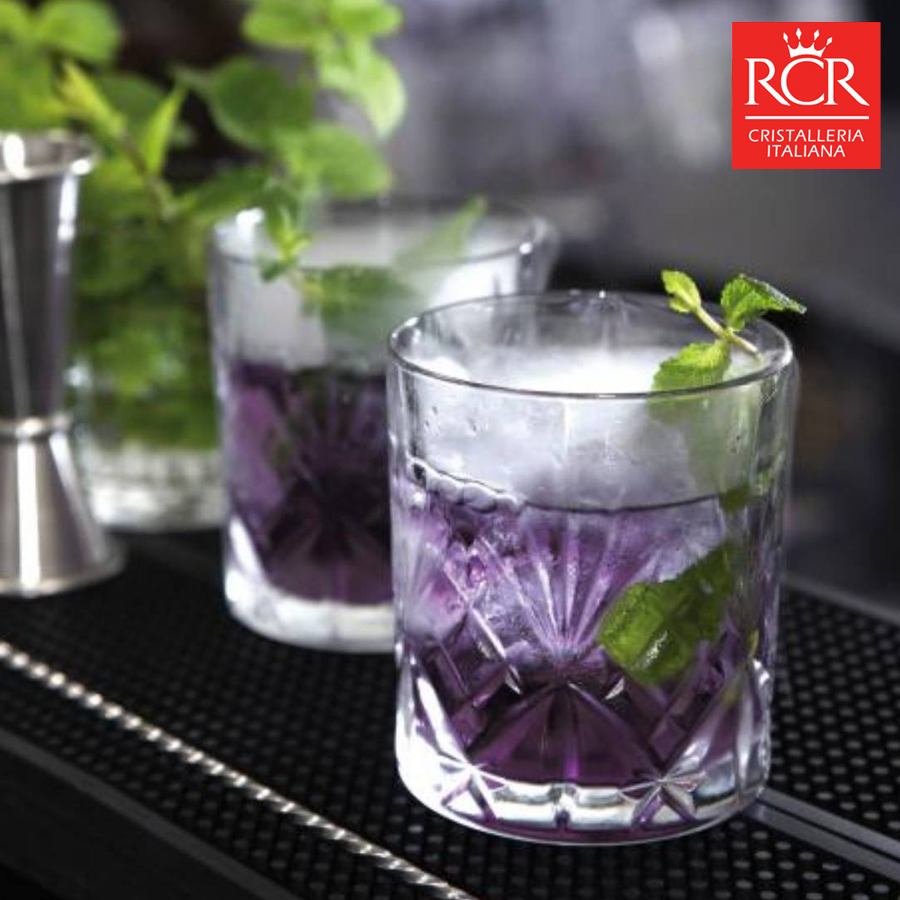 RCR 크리스탈 위스키잔 고급 술잔 선물세트 6P 310ml, 6개, 멜로디아 언더락잔