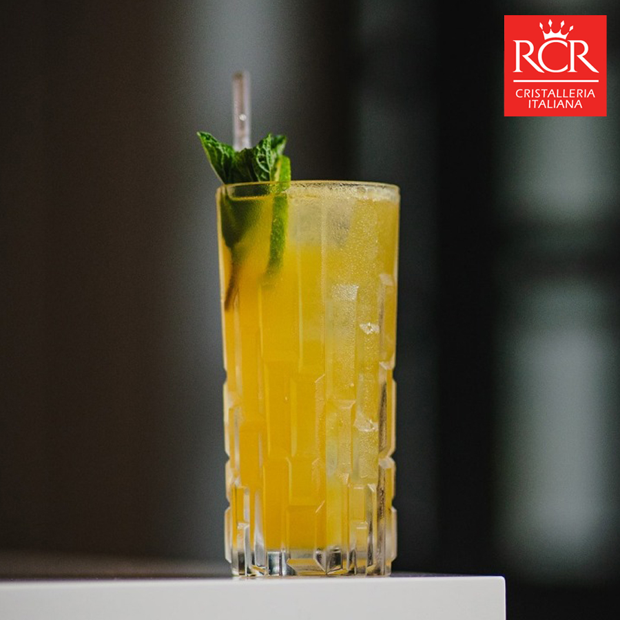 RCR 크리스탈 위스키잔 고급 술잔 선물세트 6P 340ml, 6개, 에트나 하이볼잔