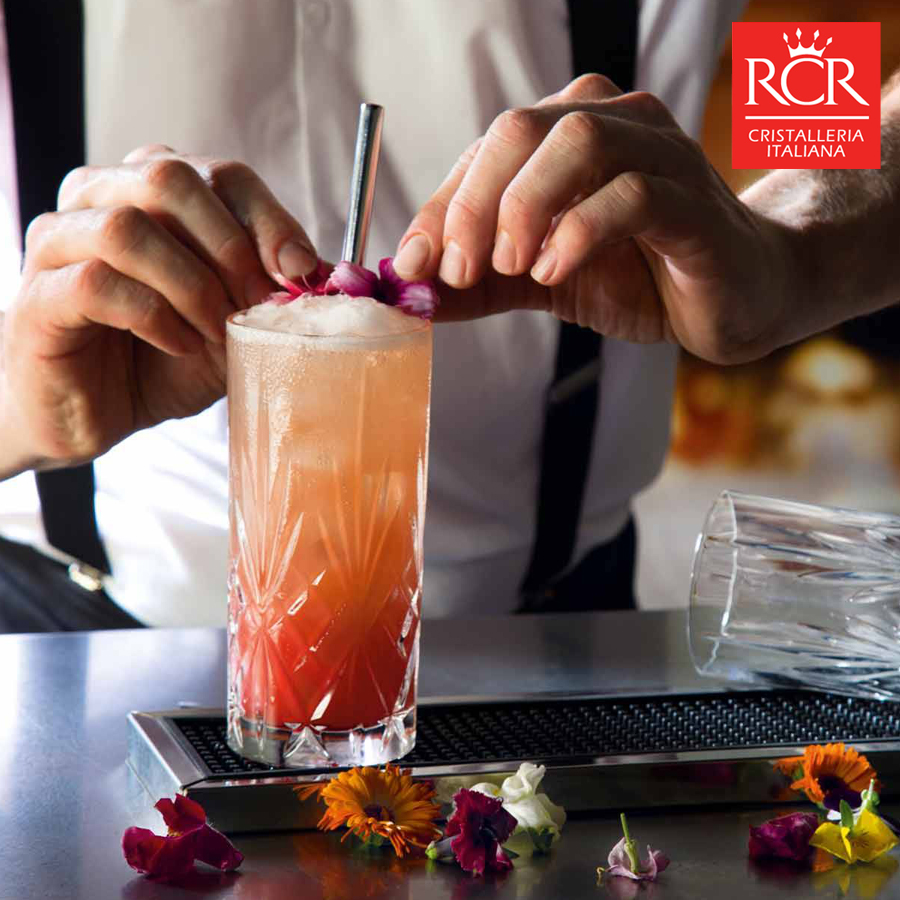 RCR 크리스탈 위스키잔 고급 술잔 선물세트 6P 360ml, 6개, 멜로디아 하이볼잔