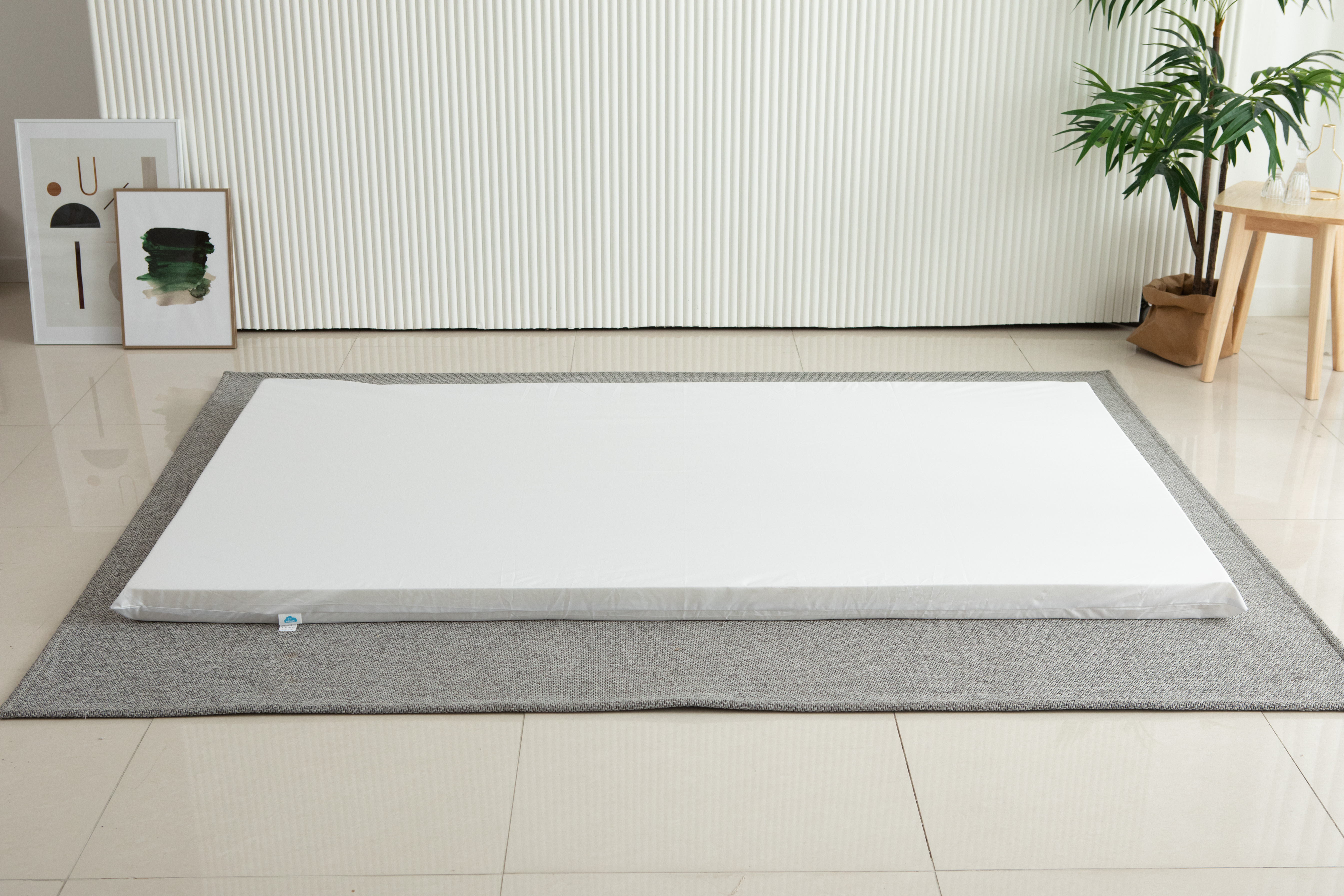 돌 침대 토퍼 흙 침대패드 매트 사이즈맞춤 라지킹 170x200x5