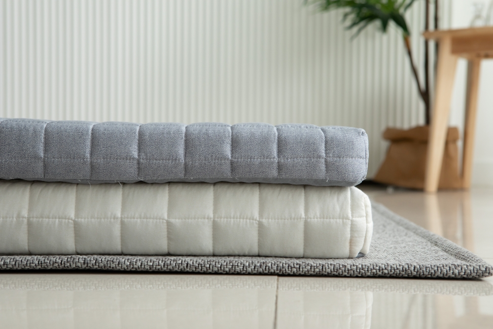 스노우토퍼 접이식 메모리폼 토퍼 거실매트리스 퀸 Q 7cm