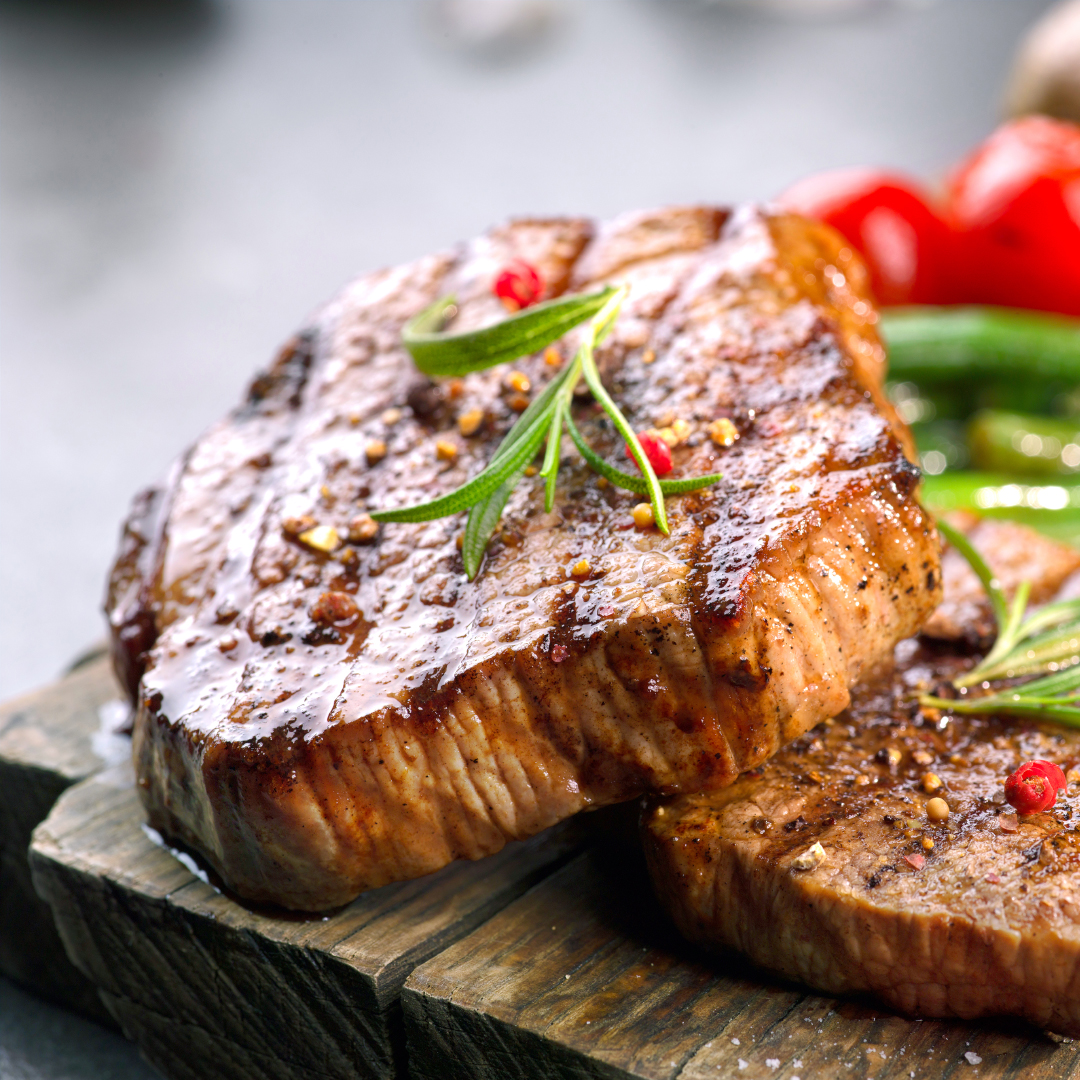 ++1 마장동 투뿔한우 꽃등심(립아이) 스테이크