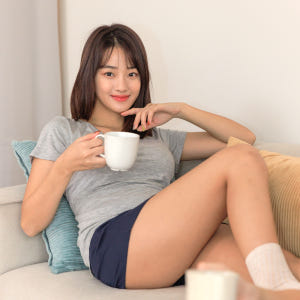 [1+1] 여성용 사각 트렁크 팬티 모달 홈웨어 이지웨어 여자 반바지 잠... 착용 후기 | 사이즈/핏 총정리 - 상품 이미지 4