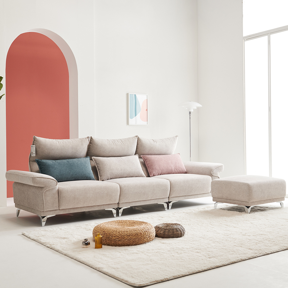 로나 아쿠아텍스 이지클린  패브릭 모듈 코너형 소파