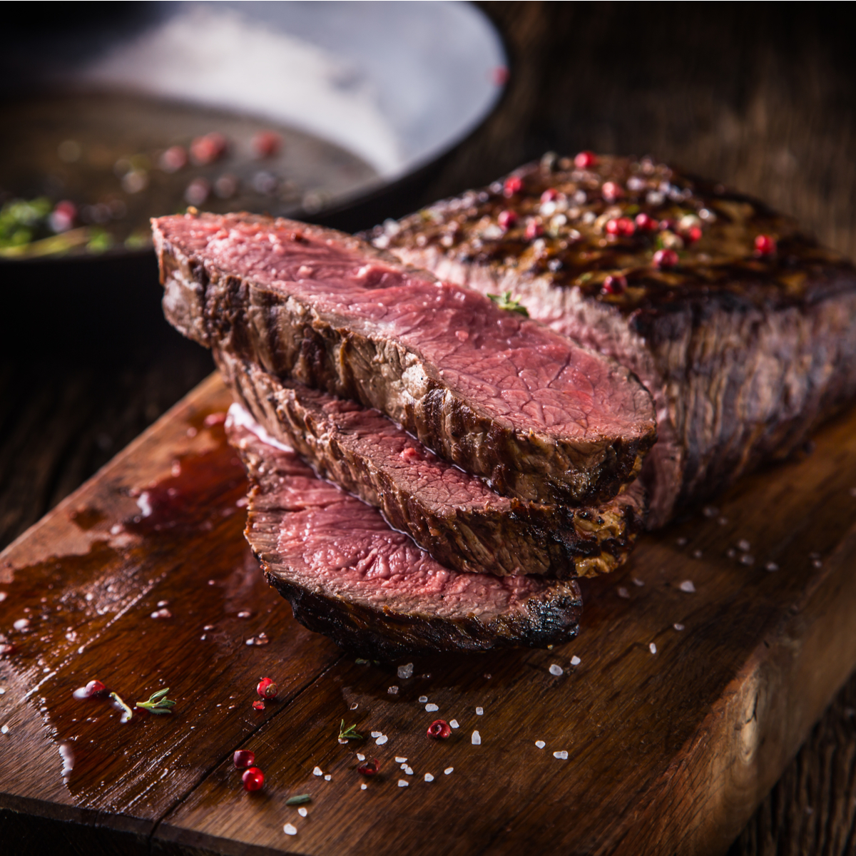 ++1 마장동 투뿔한우 꽃등심(립아이) 스테이크