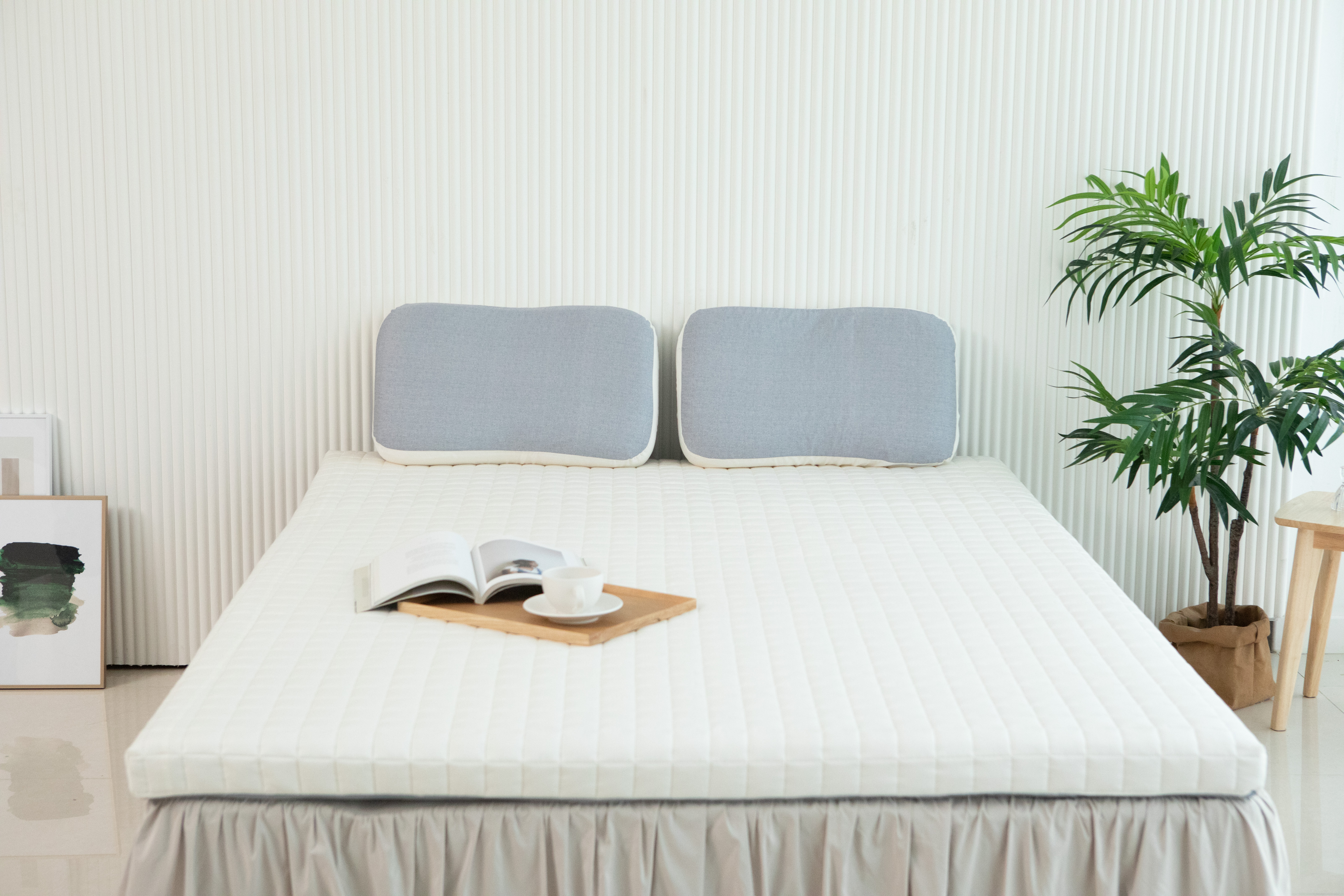 스노우토퍼 접이식 메모리폼 토퍼 거실매트리스 퀸 Q 7cm