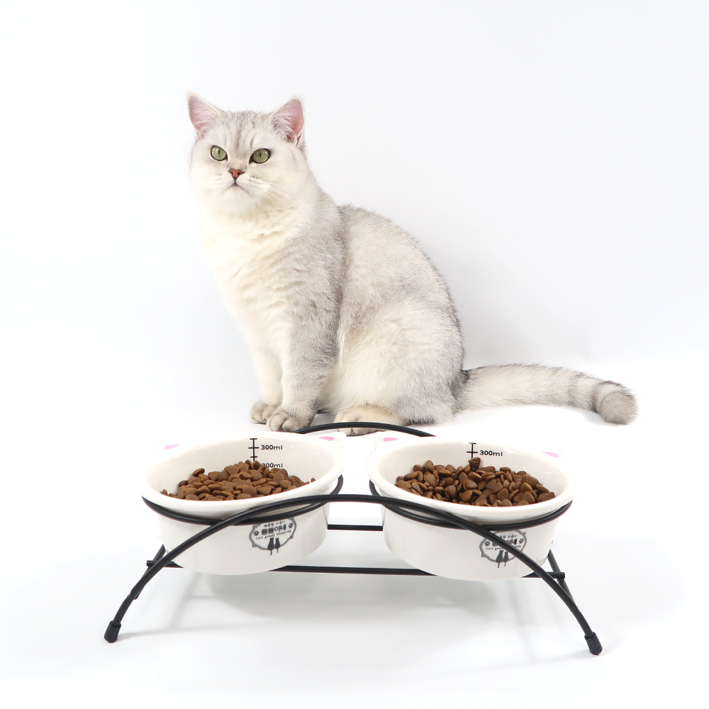 고양이 도자기 밥그릇 물그릇 살균소독 고양이식기