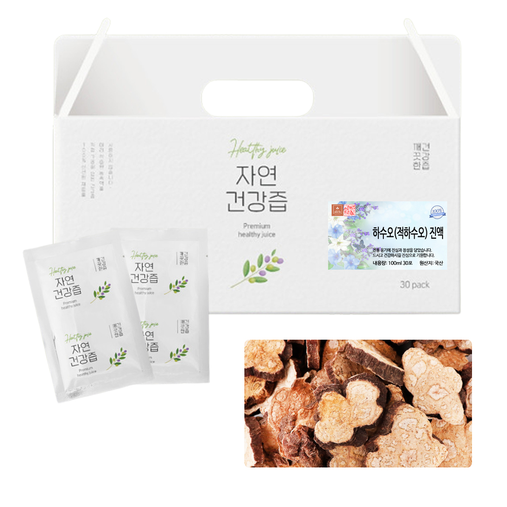 국산 하수오 적하수오 큰조롱 즙 차 건강즙 진액 엑기스 액기스 100ml 30개입 제품 이미지
