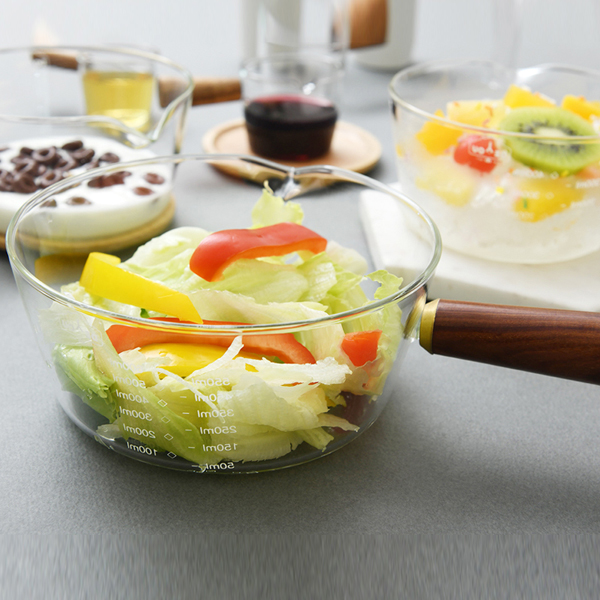 리빙스토리 내열유리 샐러드볼 시리얼 요거트볼 500ml - 상세 이미지 4