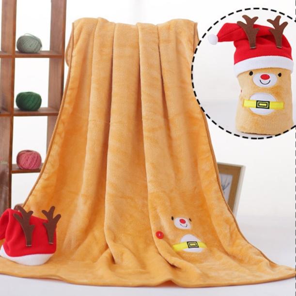 크리스마스담요 골프 무릎담요 루돌프 눈사람 산타담요
