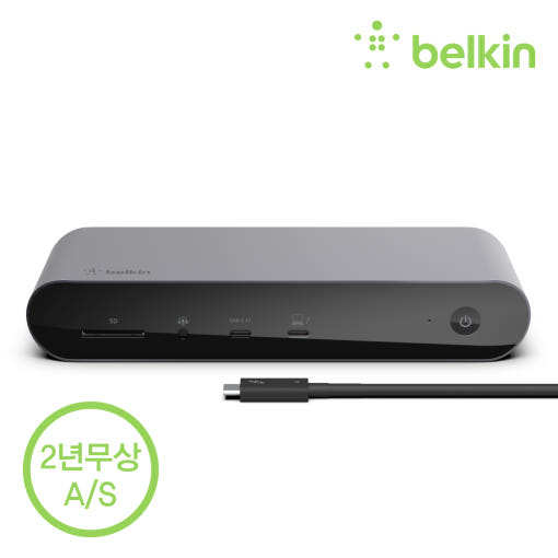 벨킨 썬더볼트4 독의 깔끔한 디자인
