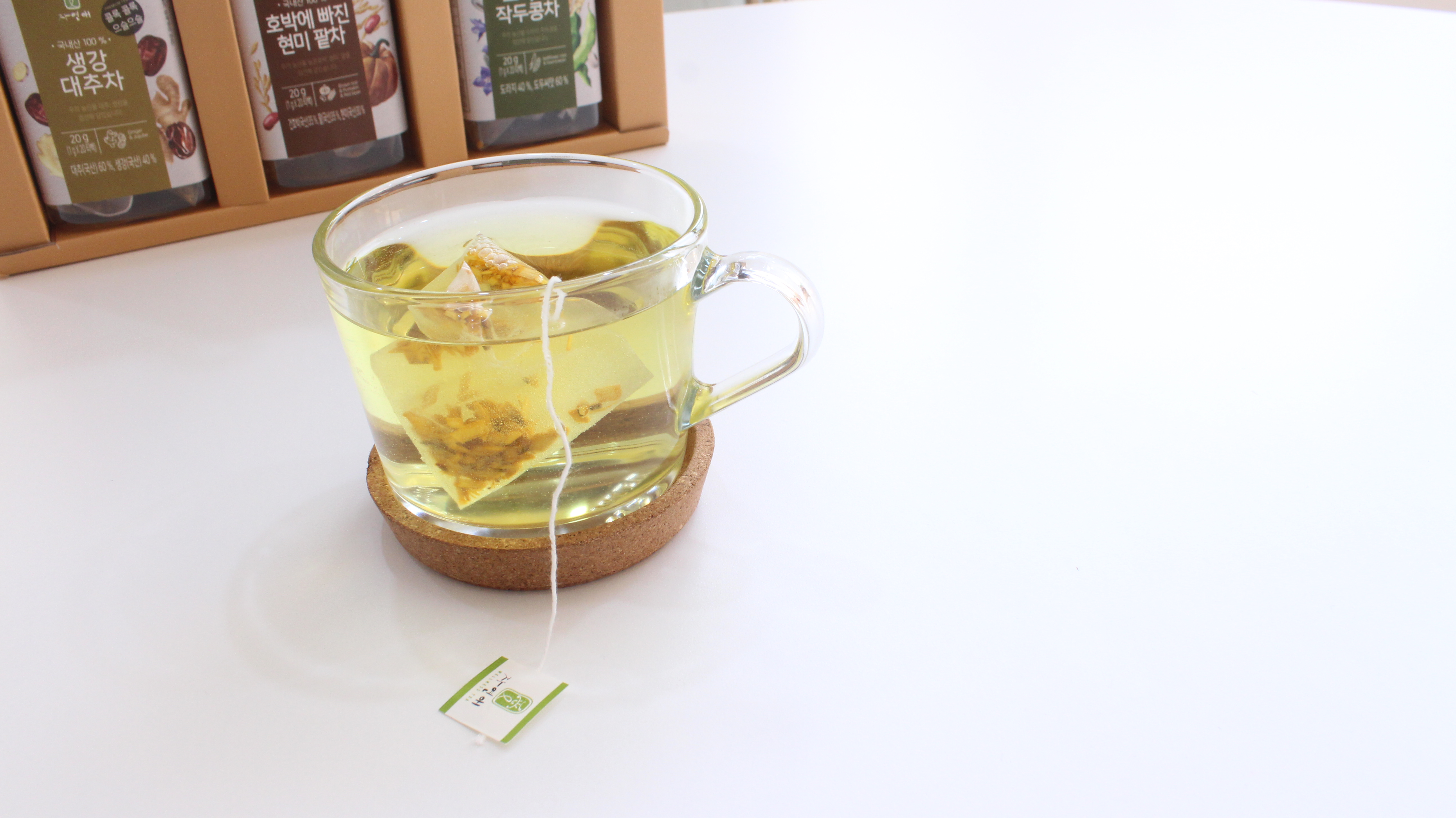 은사님 카페인 없는 마시는 프리미엄 블렌딩 차 3종 선물세트 30티백 - 상세 이미지 2