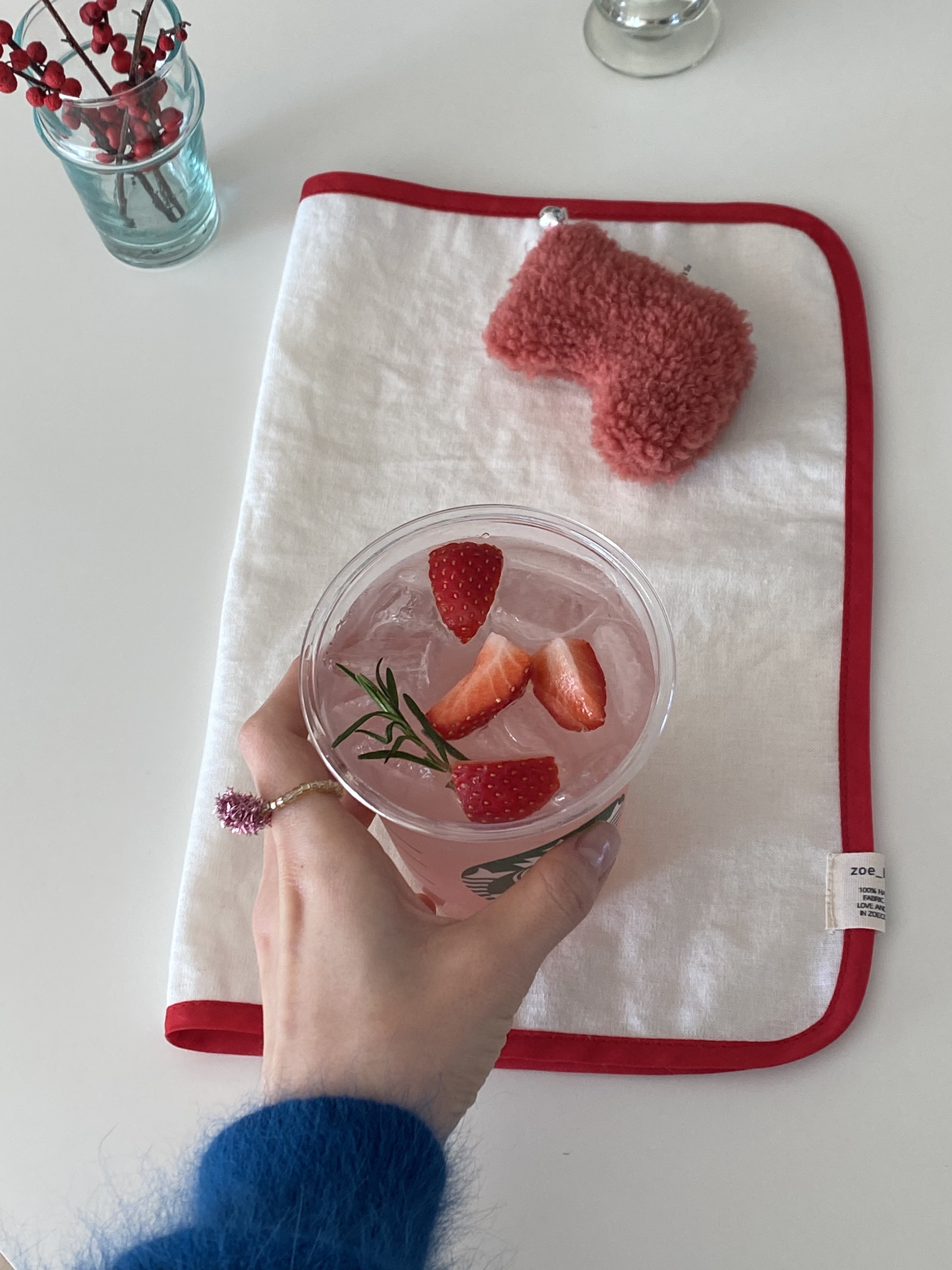 팔레트 키친크로스 빨아쓰는 강화 소창 셀룰로스 목화솜 행주 면거즈